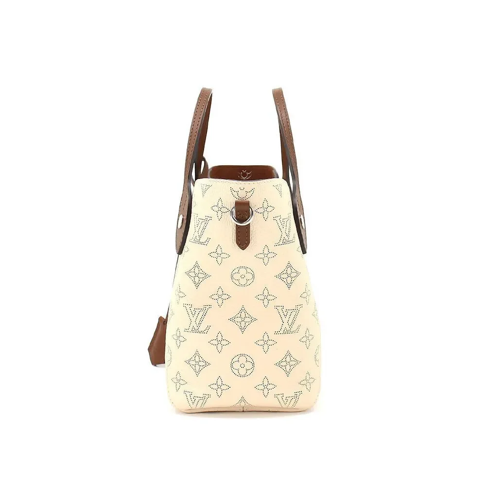Louis Vuitton Mahina Hina PM Shoulder Bag Leather Claim Crème